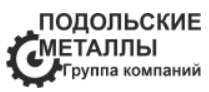 GK "Podolskie metally" logo