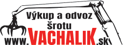 Výkup a odvoz druhotných surovín Váchalík logo