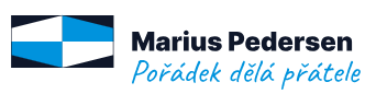 Marius Pedersen a.s. logo