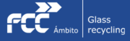 FCC ámbito - Reciclaje de vidrio logo