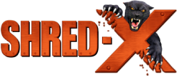 Shred-X logo